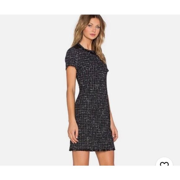 KATE SPADE Wool Blend Woodland Tweed Sheath Dress - Picture 1 of 12